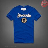 heren abercrombie korte tees new york athletics dept 1892 blauw Hete Verkoop uie1e947